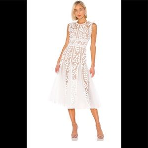 Bronx and Banco white dress